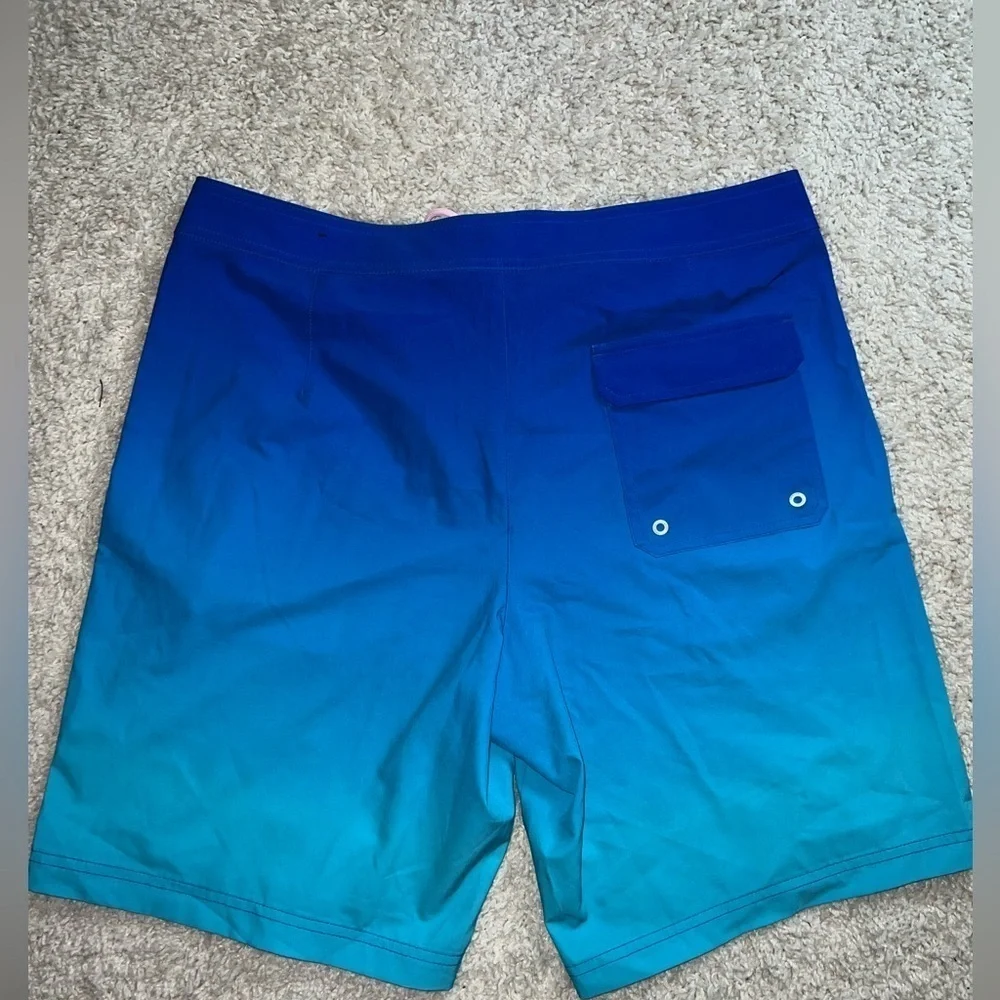 Men's Size Large American Eagle Blue Swim Board Shorts